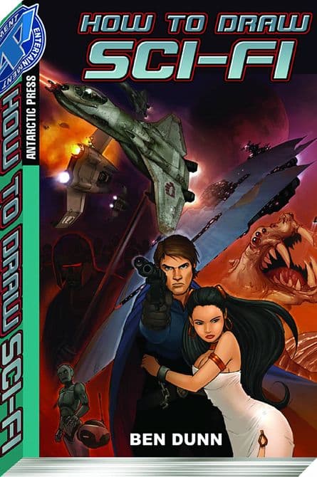 Cover Art for HOW TO DRAW SCIFI POCKET MANGA TP