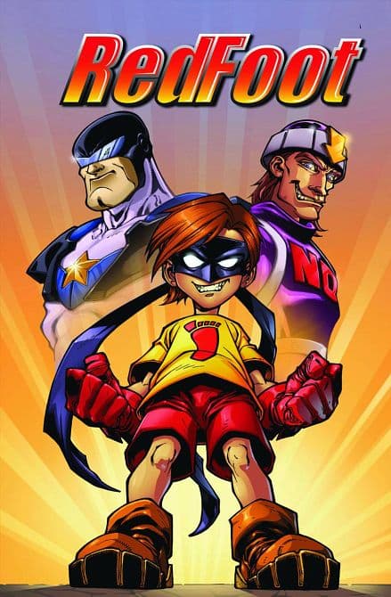 Cover Art for REDFOOT GN