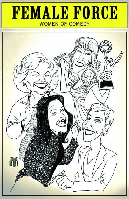 Cover Art for FEMALE FORCE TP VOL 03 WOMEN IN COMEDY