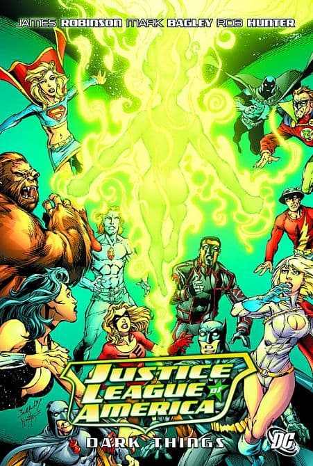 Cover Art for JUSTICE LEAGUE OF AMERICA DARK THINGS TP