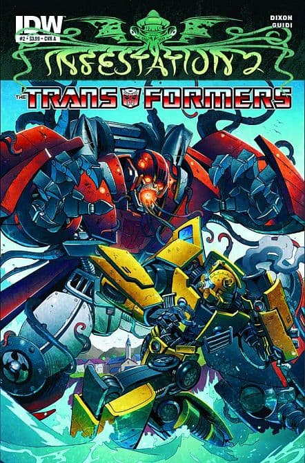 Cover Art for INFESTATION 2 TRANSFORMERS