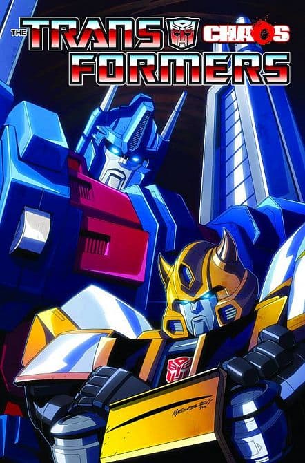 Cover Art for TRANSFORMERS TP VOL 06 CHAOS POLICE ACTION