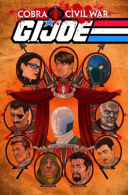 Cover Art for GI JOE V2 ONGOING TP VOL 02 COBRA CIVIL WAR
