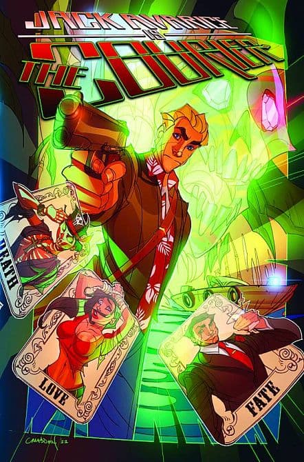 Cover Art for JACK AVARICE IS THE COURIER TP