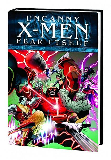Cover Art for FEAR ITSELF UNCANNY X-MEN PREM HC