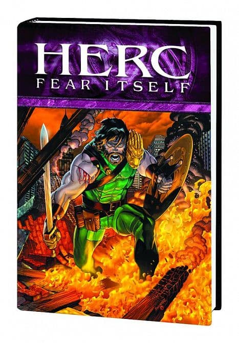 Cover Art for FEAR ITSELF HERC PREM HC