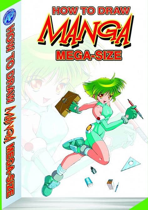 Cover Art for HOW TO DRAW MANGA MEGA SIZE TP