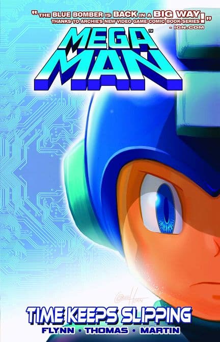 Cover Art for MEGA MAN TP VOL 02 TIME KEEPS SLIPPING