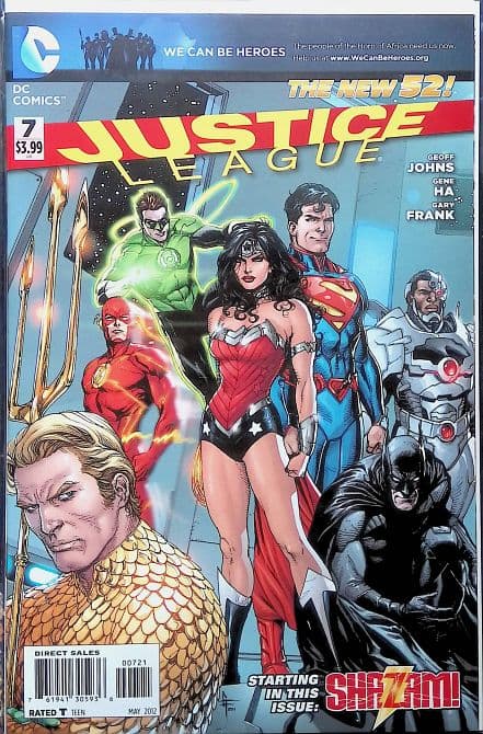 Cover Art for JUSTICE LEAGUE ( 2011-2016 ) | 1: 25 Gary Frank