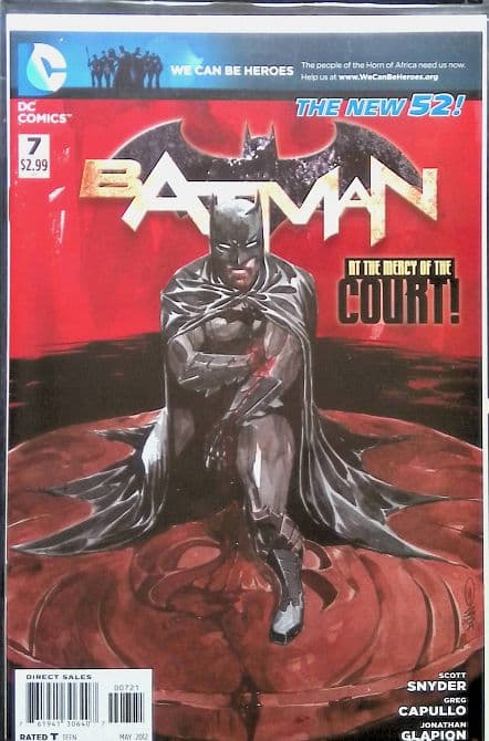 Cover Art for BATMAN ( 2011-2016 )