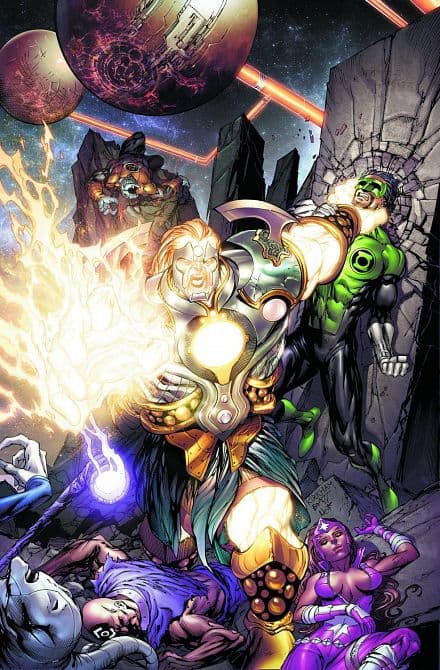 Cover Art for GREEN LANTERN NEW GUARDIANS