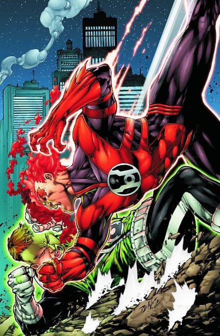 Cover Art for RED LANTERNS