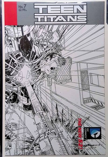 Cover Art for TEEN TITANS ( 2011-2014 ) | Brett Booth & Norm Rapmund