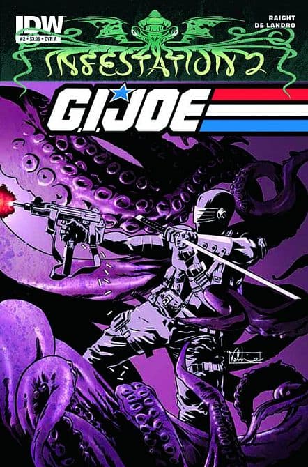 Cover Art for INFESTATION 2 GI JOE