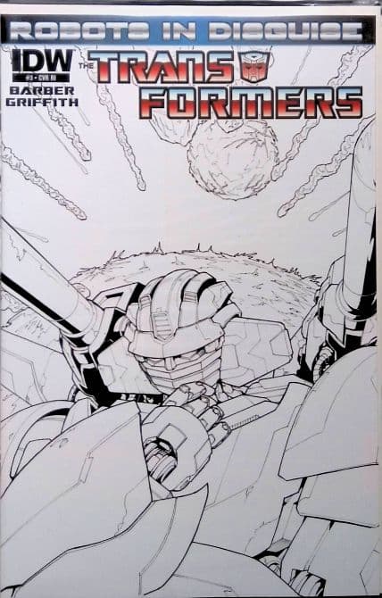 Cover Art for TRANSFORMERS ROBOTS IN DISGUISE | 1: 10 Andrew Griffith