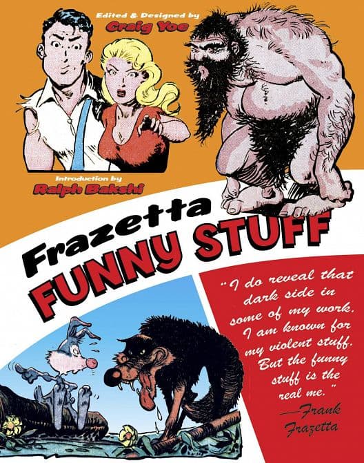 Cover Art for FRAZETTA FUNNY STUFF HC