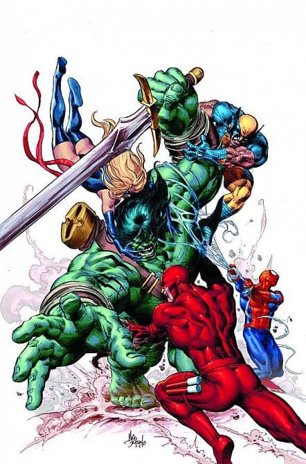 Cover Art for NEW AVENGERS ( 2010-2012 )