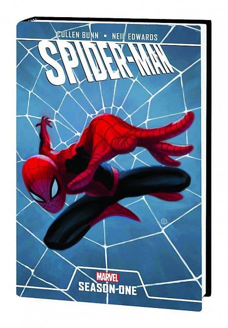Cover Art for SPIDER-MAN SEASON ONE PREM HC WITH DIG CDE