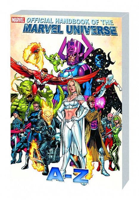 Cover Art for OFF HANDBOOK OF MARVEL UNIVERSE A TO Z TP VOL 04
