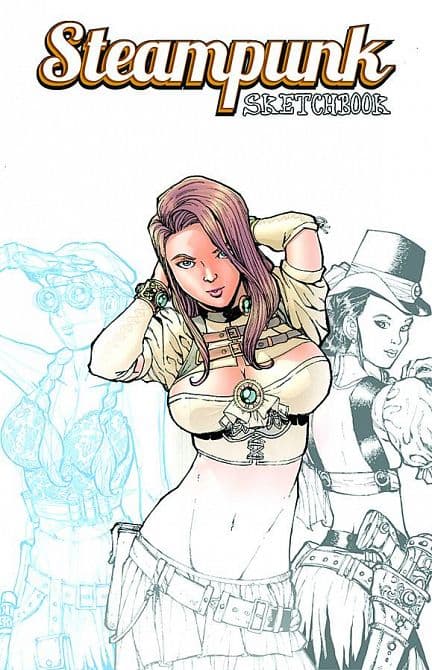 Cover Art for STEAMPUNK SKETCHBOOK ONE SHOT