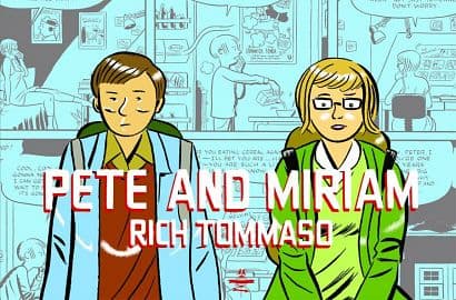 Cover Art for PETE AND MIRIAM GN