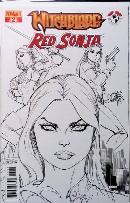 RED SONJA WITCHBLADE | 1: 10 Ale Garza