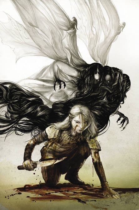 Cover Art for ALABASTER WOLVES