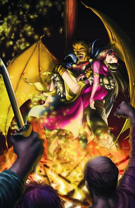 Cover Art for DEMON KNIGHTS