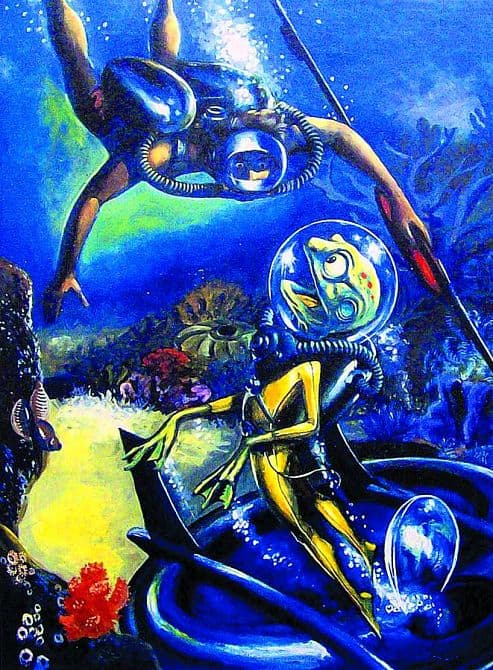 Cover Art for WALLY WOOD COMPLETE GALAXY ILLUSTRATIONS HC
