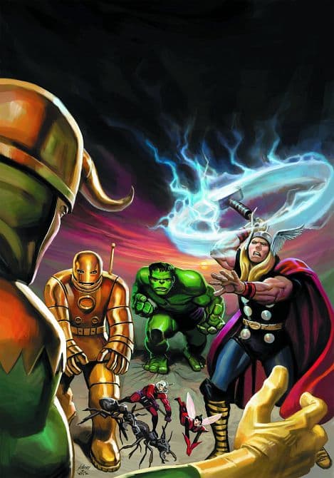 Cover Art for AVENGERS COMING OF AVENGERS