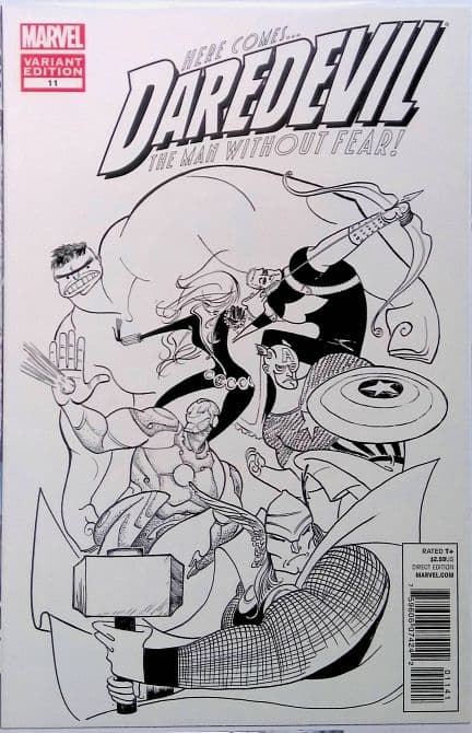 Cover Art for DAREDEVIL ( 2011-2014 ) | 1: 25 Schutze