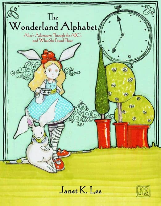Cover Art for WONDERLAND ALPHABET ALICES ADV HC
