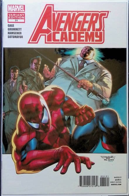 Cover Art for AVENGERS ACADEMY | 1: 25 Giuseppe Camuncoli