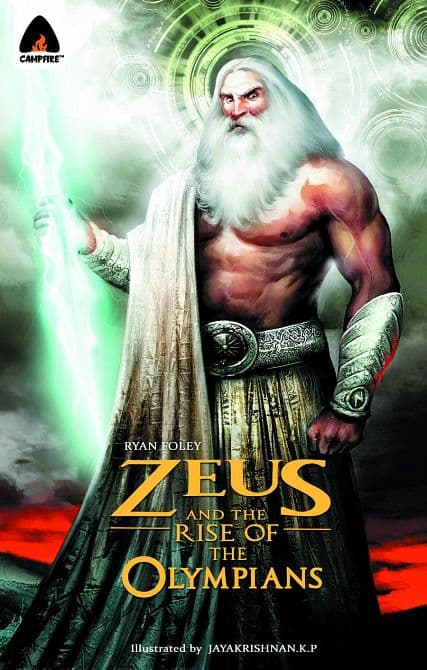 Cover Art for ZEUS & THE RISE OF OLYMPIANS CAMPFIRE GN