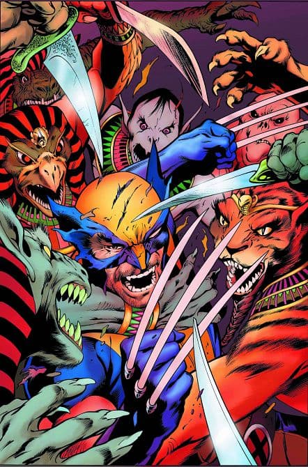 Cover Art for WOLVERINE ANNUAL 2012