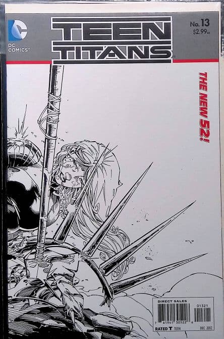 Cover von TEEN TITANS ( 2011-2014 ) | 1: 25 Brett Booth & Norm Rapmund #13