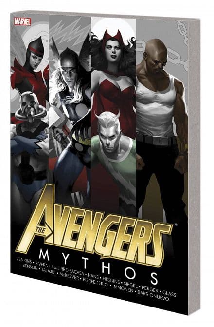 Cover Art for AVENGERS MYTHOS TP