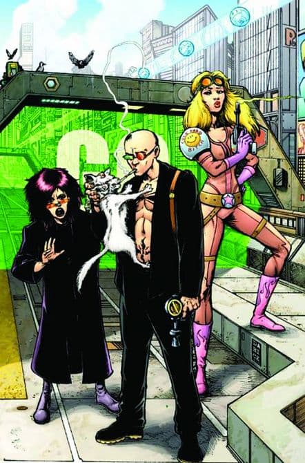 TRANSMETROPOLITAN ALL AROUND THE WORLD ART BOOK HC