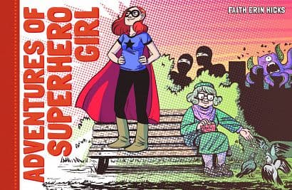 Cover Art for ADVENTURES OF SUPERHERO GIRL HC
