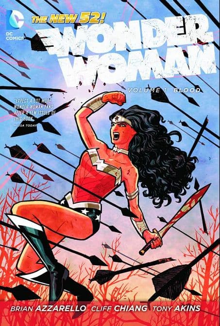 Cover Art for WONDER WOMAN TP VOL 01 BLOOD