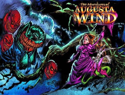 Cover Art for ADVENTURES OF AUGUSTA WIND HC