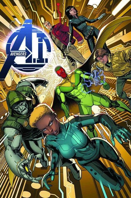 Cover Art for AVENGERS AI
