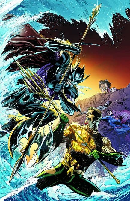 Cover Art for AQUAMAN HC VOL 03 THRONE OF ATLANTIS