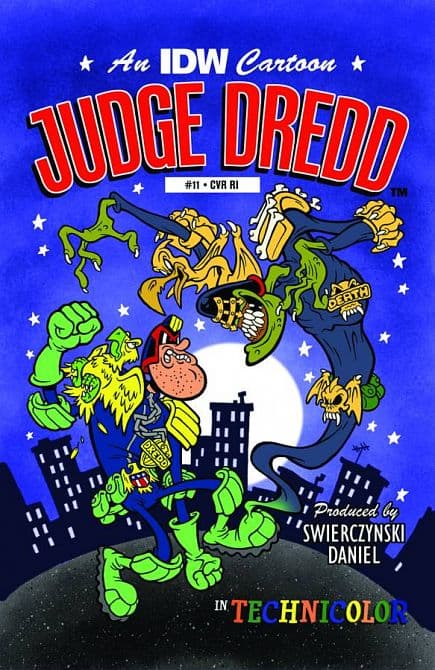 Cover Art for JUDGE DREDD