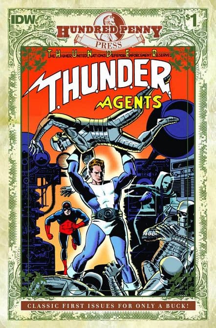 Cover Art for 100 PENNY PRESS THUNDER AGENTS CLASSIC