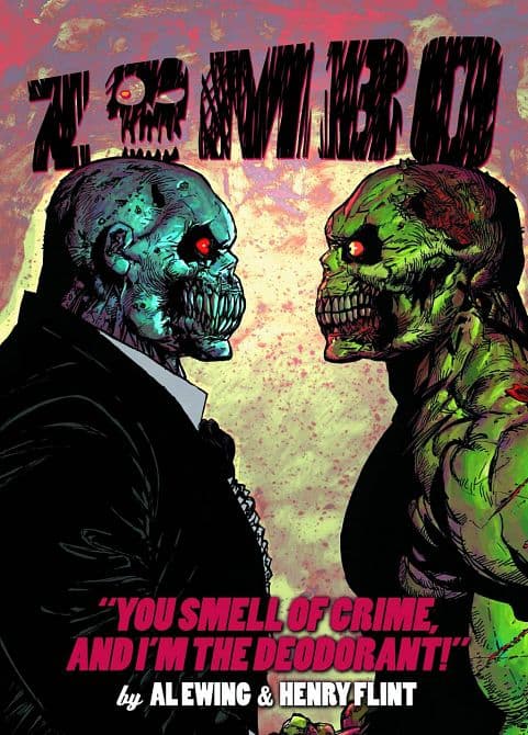 Cover Art for ZOMBO YOU SMELL OF CRIME GN