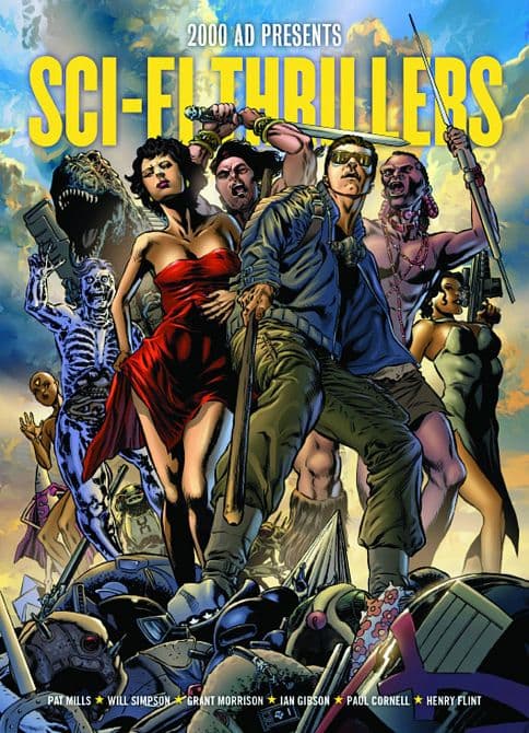Cover Art for 2000 AD PRES SCI-FI THRILLERS TP