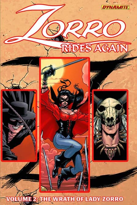 Cover Art for ZORRO RIDES AGAIN TP VOL 02 WRATH OF LADY ZORRO
