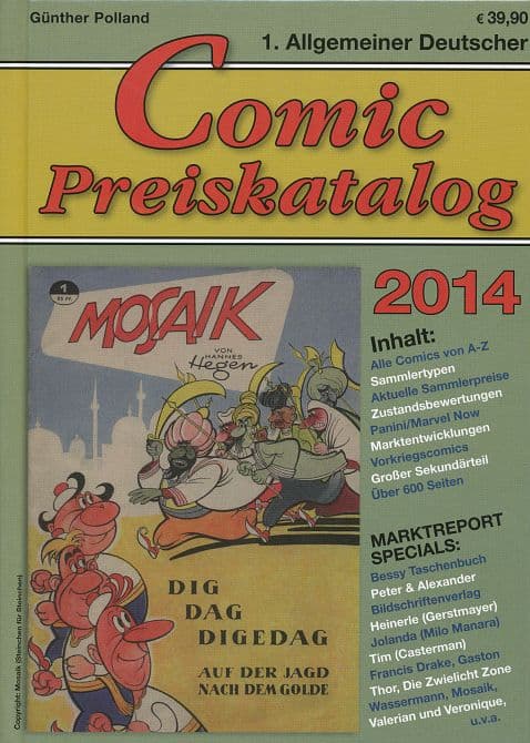 COMIC PREISKATALOG 2014 HC