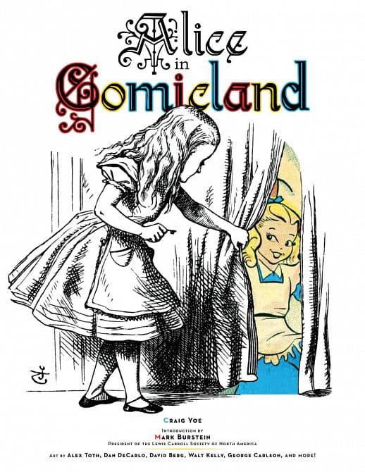 Cover Art for ALICE IN COMICLAND HC